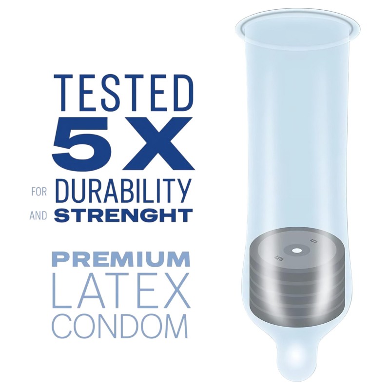Durex Extra Safe - biztonságos óvszer (12 db) 132952 termék bemutató kép