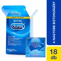 Durex Extra Safe - biztonságos óvszer (18db) 22489 termék bemutató kép