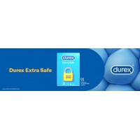 Durex Extra Safe - biztonságos óvszer (18db) 49545 termék bemutató kép