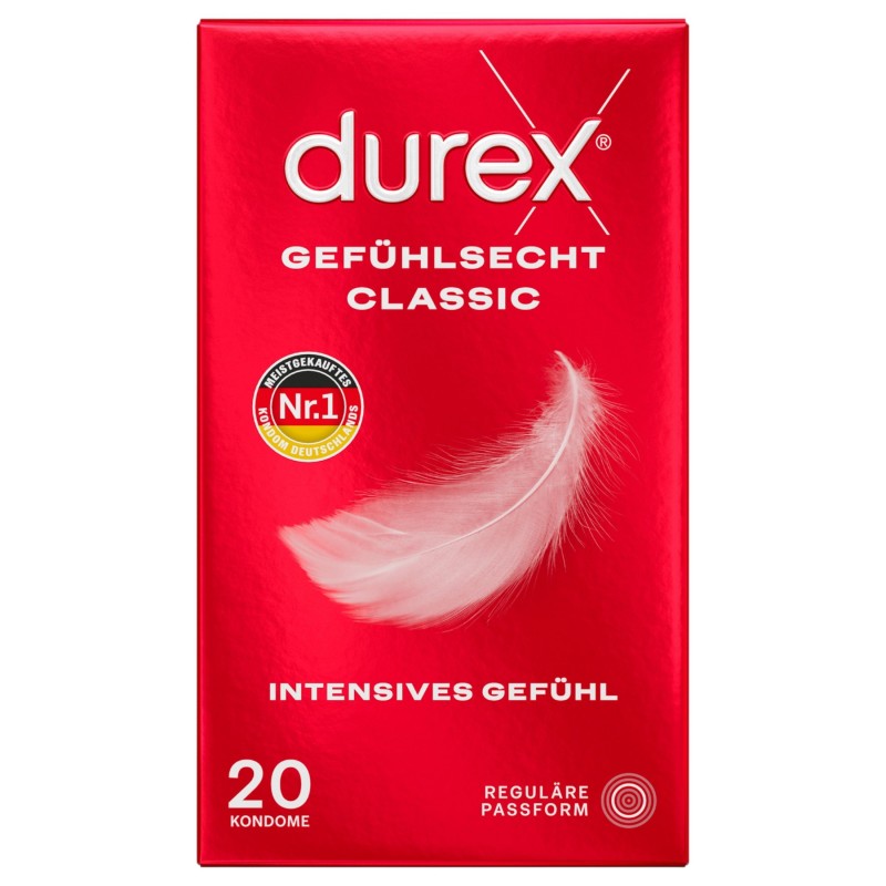 Durex - extra vékony óvszer (20 db) 128366 termék bemutató kép