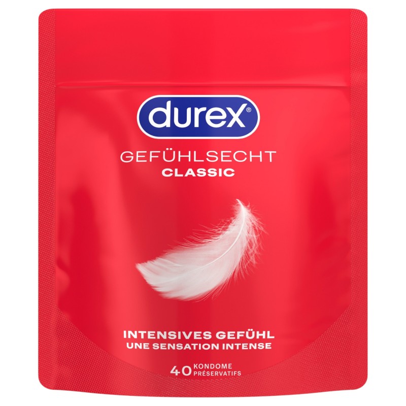 Durex - extra vékony óvszer (40 db) 135308 termék bemutató kép