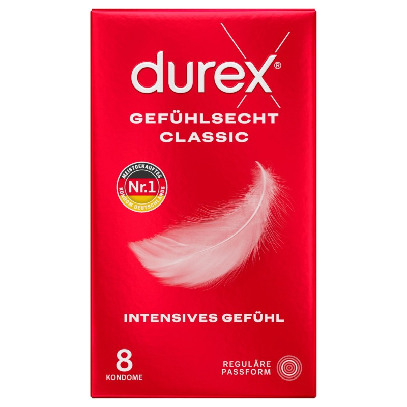 Durex - extra vékony óvszer (8 db) 135304 termék bemutató kép