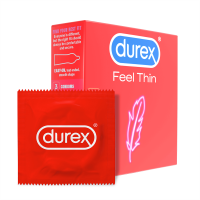 Durex Feel Thin - élethű érzés óvszer (3db) 49475 termék bemutató kép