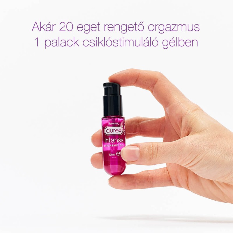 Durex Intense Orgasmic - stimuláló intim gél nőknek (10ml) 59759 termék bemutató kép