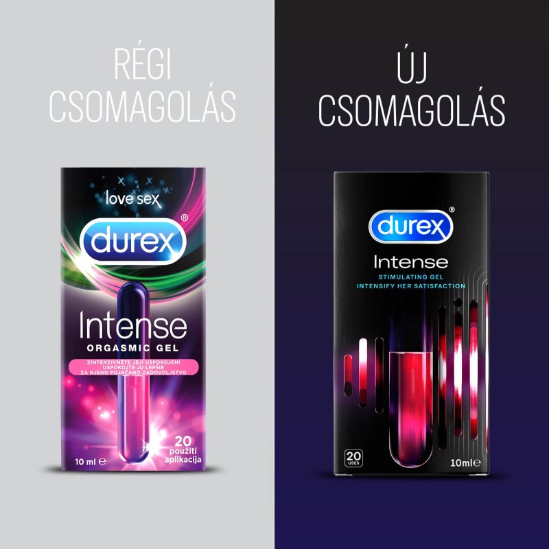 Durex Intense - stimuláló intim gél nőknek (10ml) 59760 termék bemutató kép