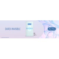 Durex Invisible Extra Sensitive - vékony óvszer (10db) 59753 termék bemutató kép