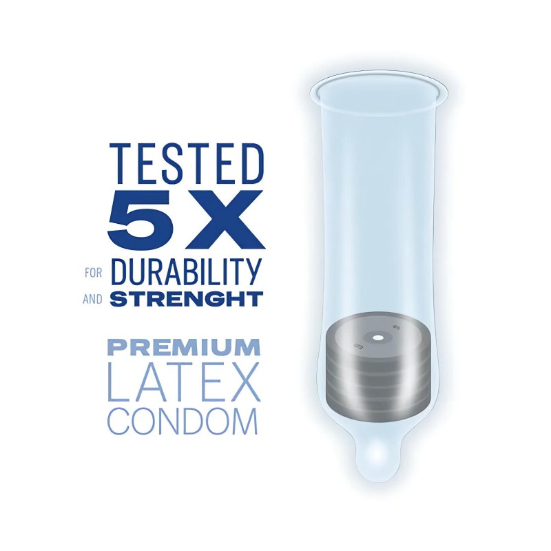 Durex Invisible Slim - vékony óvszer (10 db) 130331 termék bemutató kép