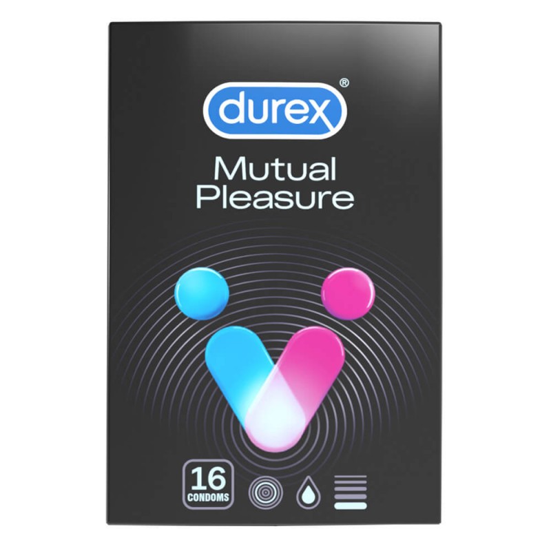 Durex Mutual Pleasure - késleltető óvszer (16db) 63978 termék bemutató kép