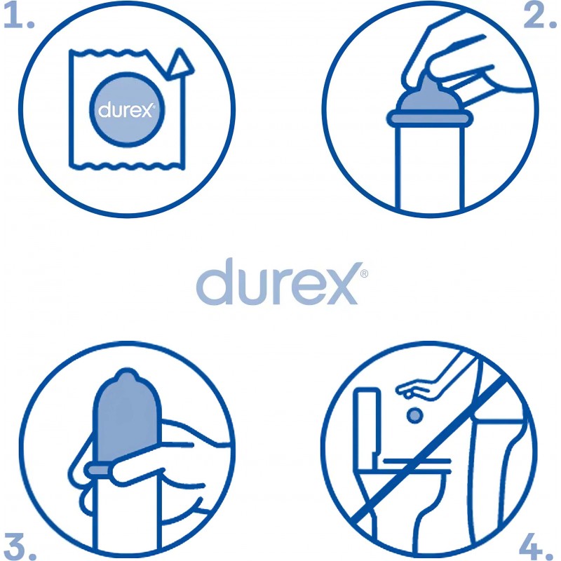 Durex Mutual Pleasure - késleltető óvszer (3 db) 131619 termék bemutató kép