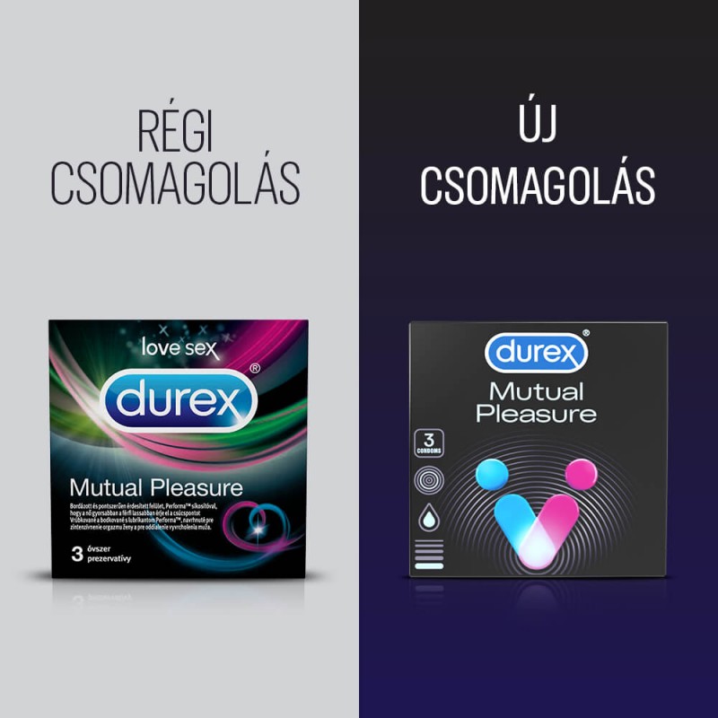 Durex Mutual Pleasure - óvszer (3db) 49471 termék bemutató kép