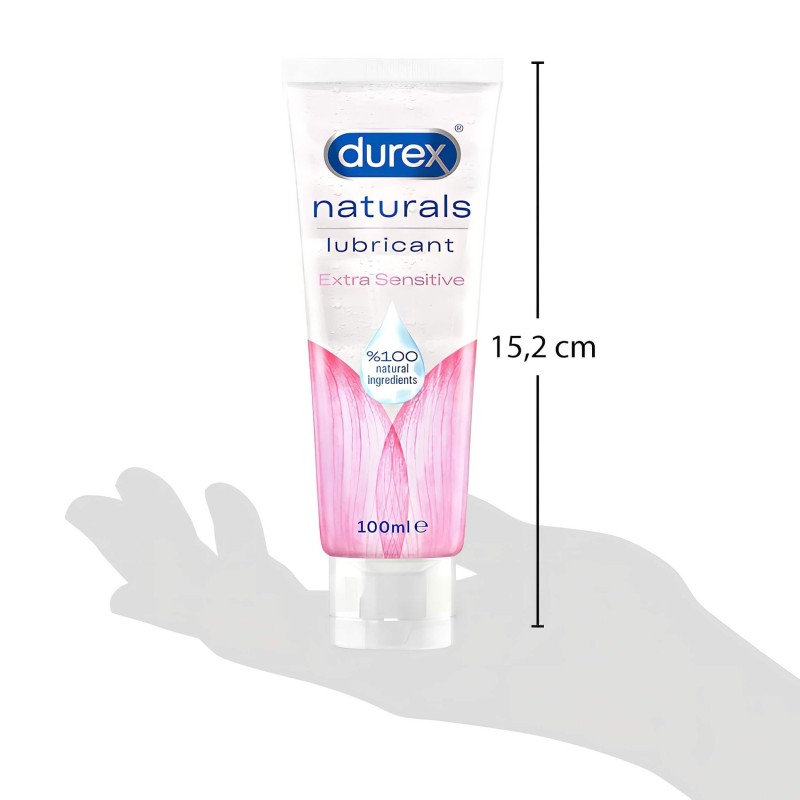 Durex Naturals - extra szenzitív síkosító (100 ml) 132996 termék bemutató kép