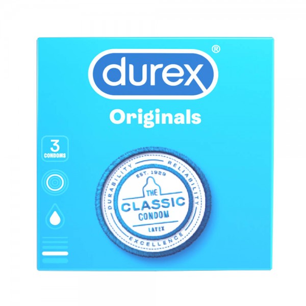 Durex Originals - óvszer (3db)