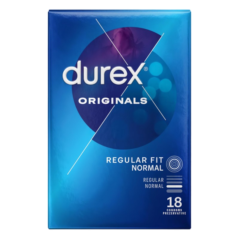 Durex Originals - óvszer (18 db) 132978 termék bemutató kép