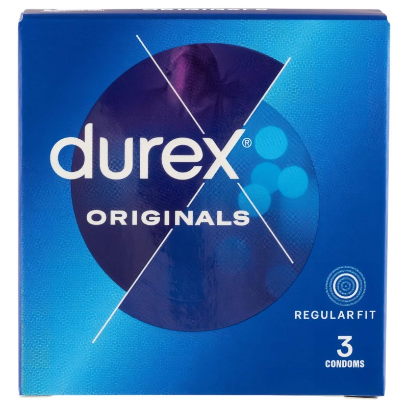 Durex Originals - óvszer (3db) 120343 termék bemutató kép
