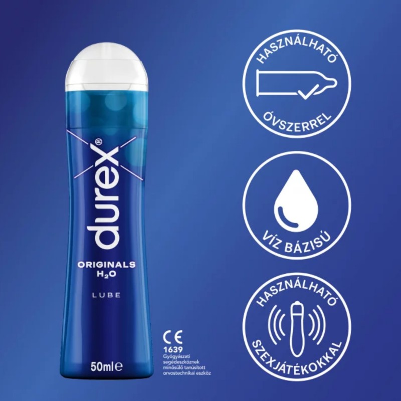 Durex Originals - vízbázisú síkosító (50ml) 119817 termék bemutató kép