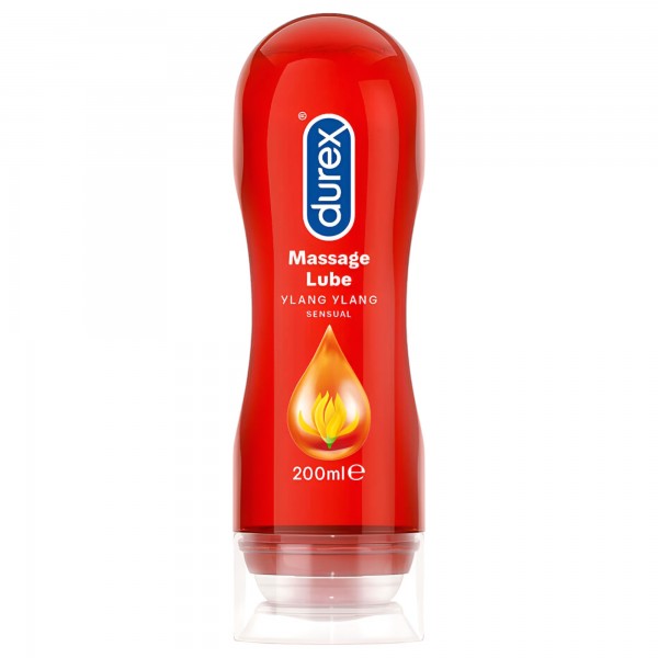 Durex 2in1 masszázsolaj - Ylang Ylang (200ml)