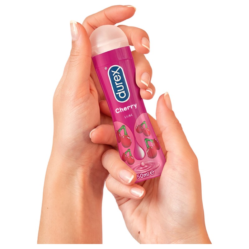 Durex Cherry - cseresznyés ízű vízbázisú síkosító (50 ml) 94605 termék bemutató kép