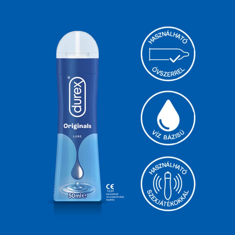 Durex Originals - vízbázisú síkosító (50ml) 63963 termék bemutató kép
