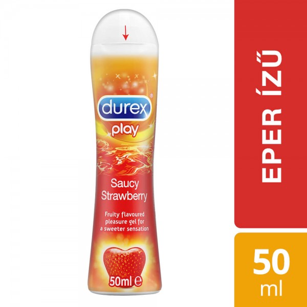 Durex Strawberry - epres síkosító (50ml)