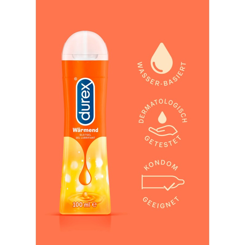 Durex Play Warming - melegítő hatású síkosító (100ml) 41677 termék bemutató kép