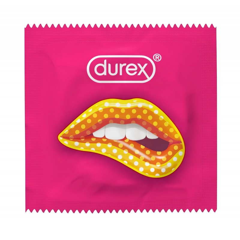 Durex Pleasure Me - bordázott-pontozott óvszer (10db) 108568 termék bemutató kép