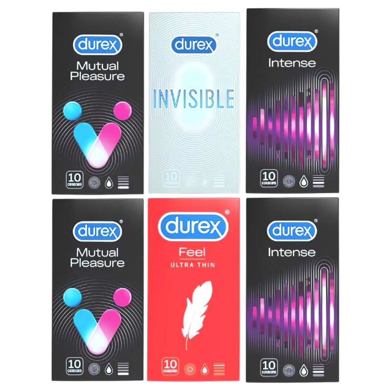 Durex Premium - extra élvezet óvszer csomag (6x10db) 121114 termék bemutató kép