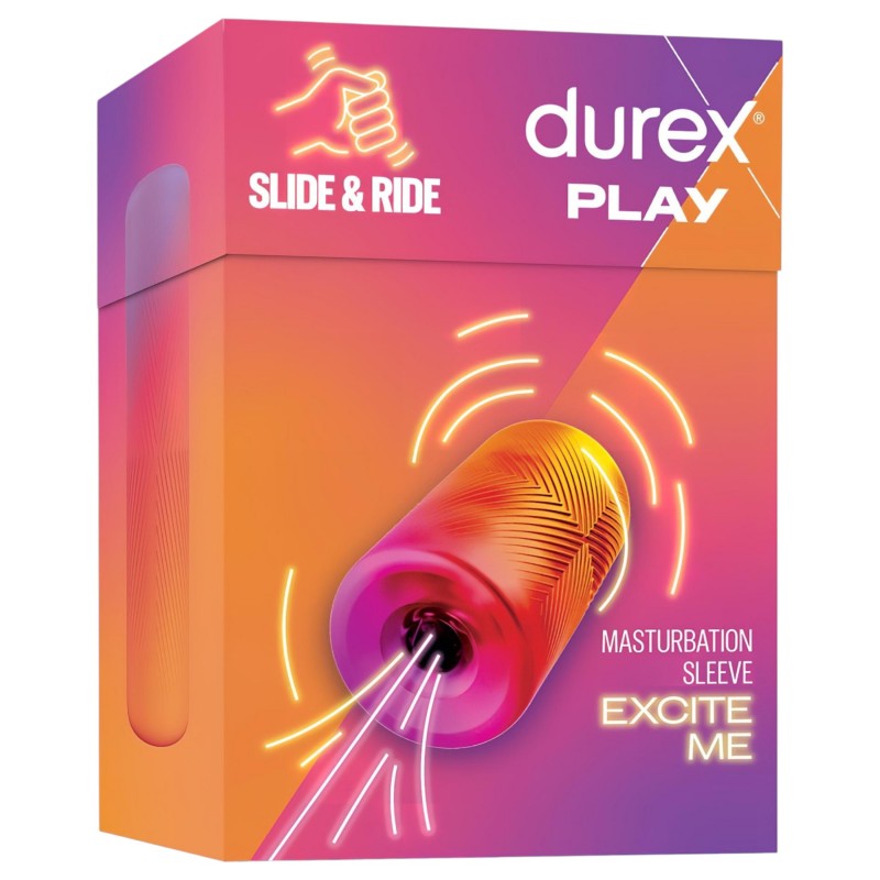Durex Slide & Ride - maszturbátor (pink) 120905 termék bemutató kép