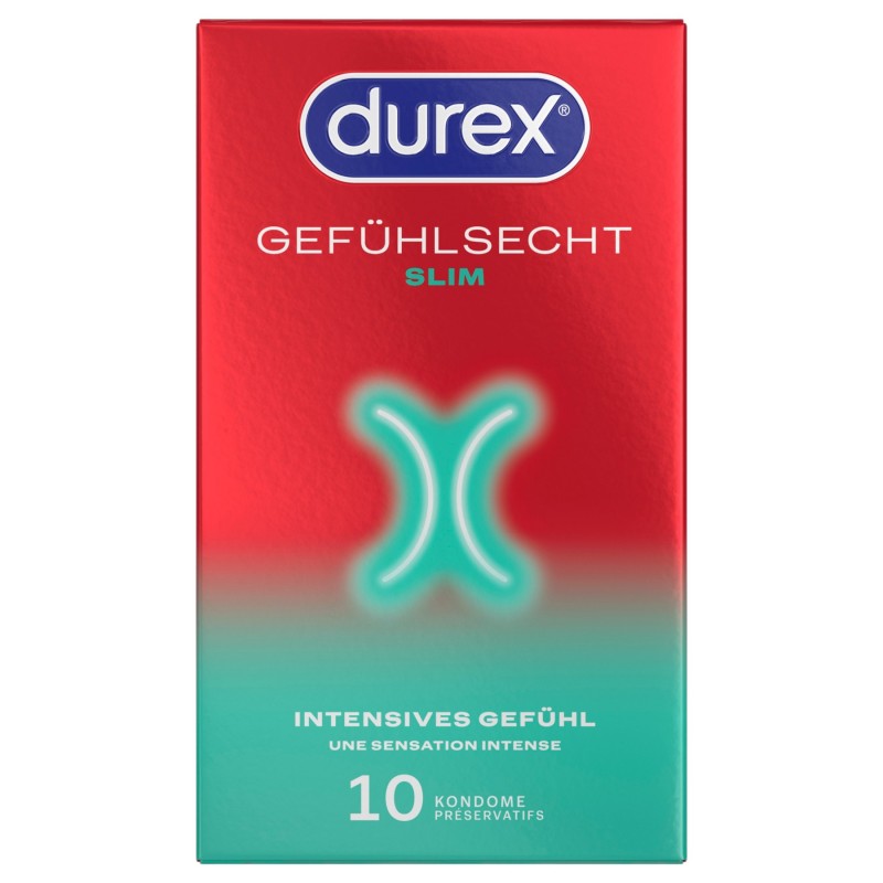 Durex - Slim óvszer (10 db) 135281 termék bemutató kép