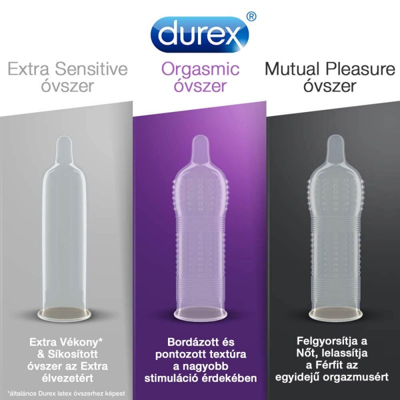 Durex Surprise Me - óvszercsomag (30db) 84542 termék bemutató kép