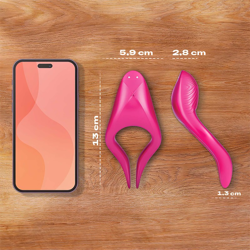 Durex Tease & Ride - G-pont vibrátor (pink) 162607 termék bemutató kép