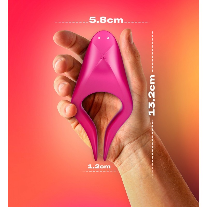 Durex Tease & Ride - Intim pont vibrátor (pink) 96314 termék bemutató kép