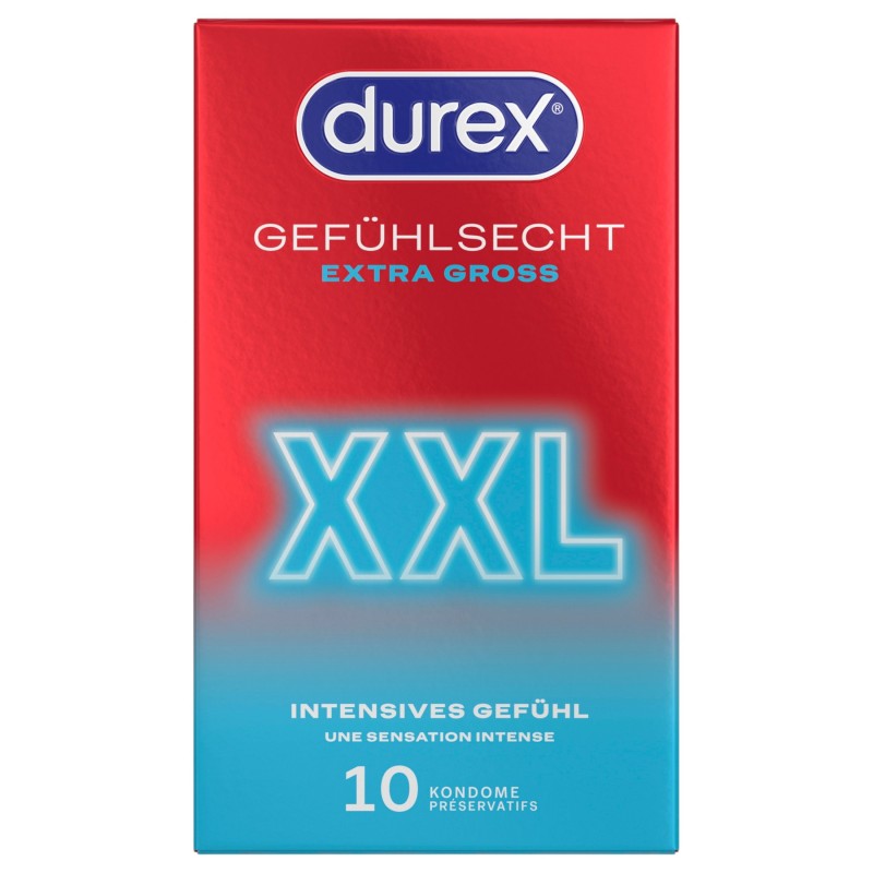 Durex - XXL óvszer (10 db) 135316 termék bemutató kép