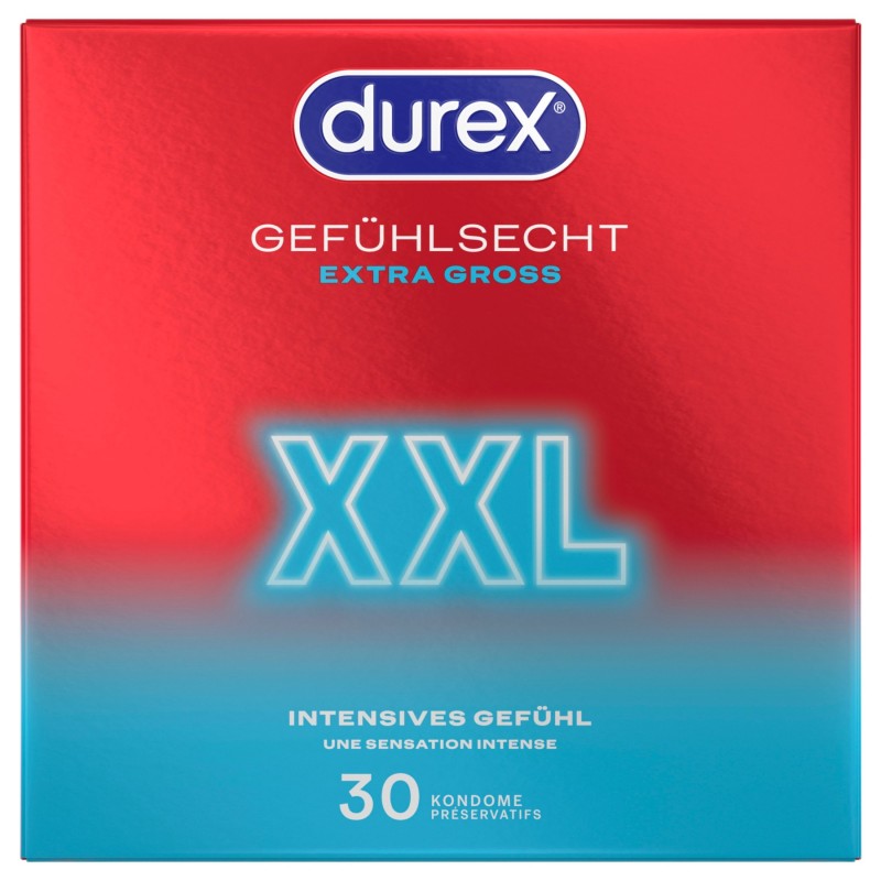 Durex - XXL óvszer (30 db) 135300 termék bemutató kép