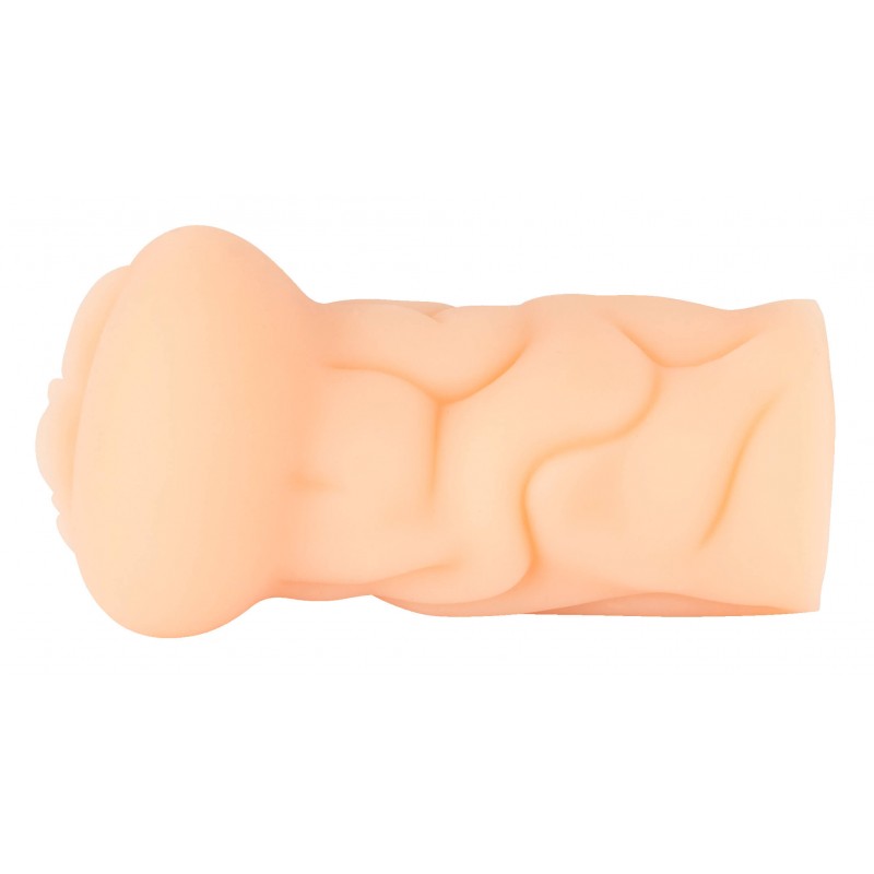 Easy Job Ruth - vibráló, élethű műpunci (natúr) 59149 termék bemutató kép