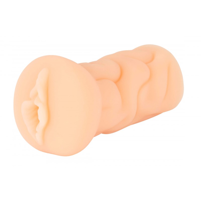 Easy Job Ruth - vibráló, élethű műpunci (natúr) 15563 termék bemutató kép