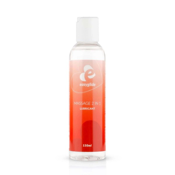 EasyGlide 2in1 - vízbázisú síkosító és masszázsgél (150ml)