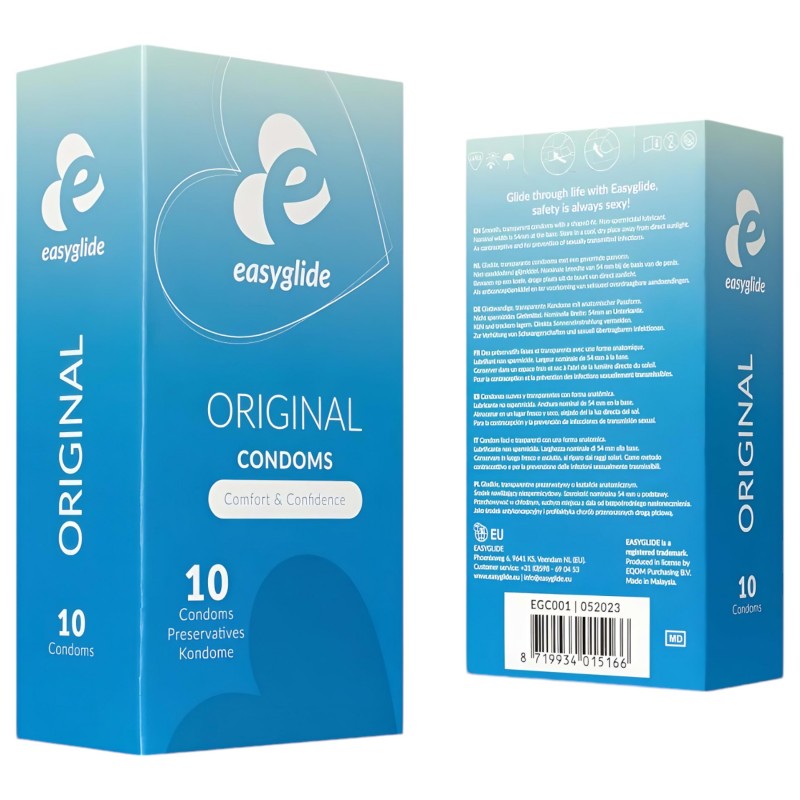 EasyGlide Regular - Original óvszer (10 db) 97581 termék bemutató kép