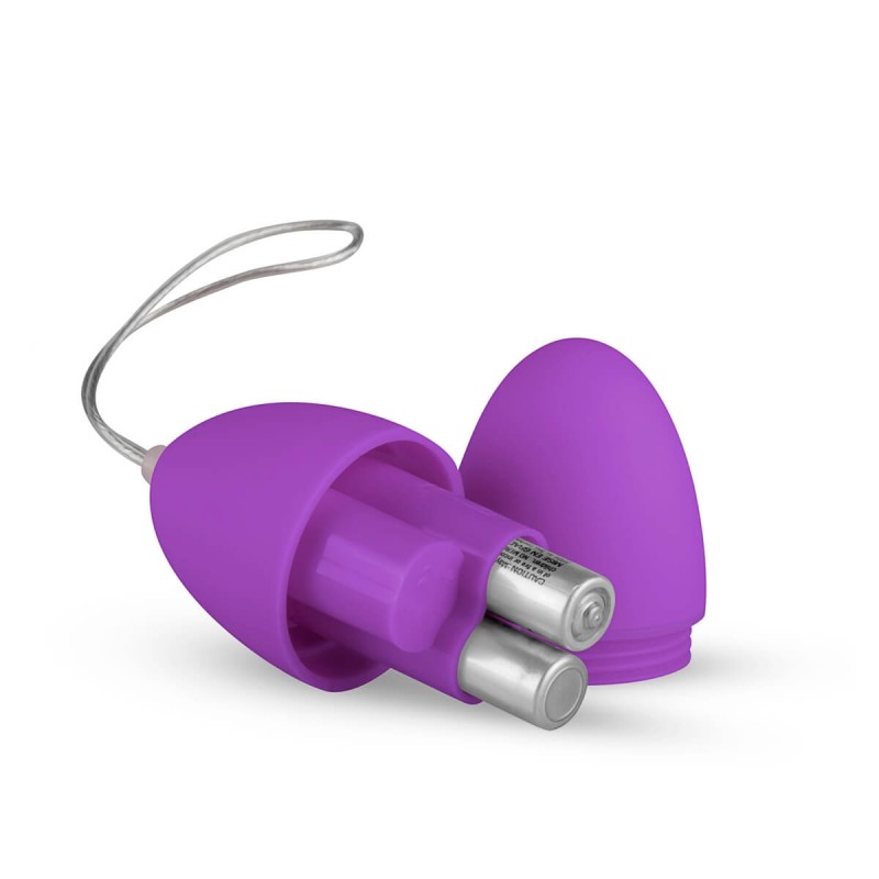 Easytoys - 7 ritmusú rádiós vibrációs tojás (lila) 27376 termék bemutató kép