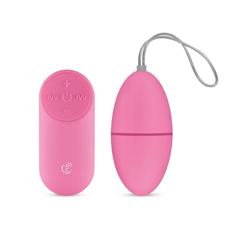 Easytoys - 7 ritmusú rádiós vibrációs tojás (pink) 27380 termék bemutató kép