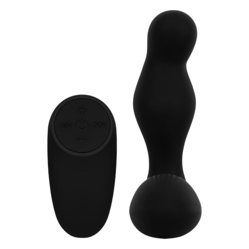 Easytoys Anal Collection - rádiós anál vibrátor (fekete) 96753 termék bemutató kép
