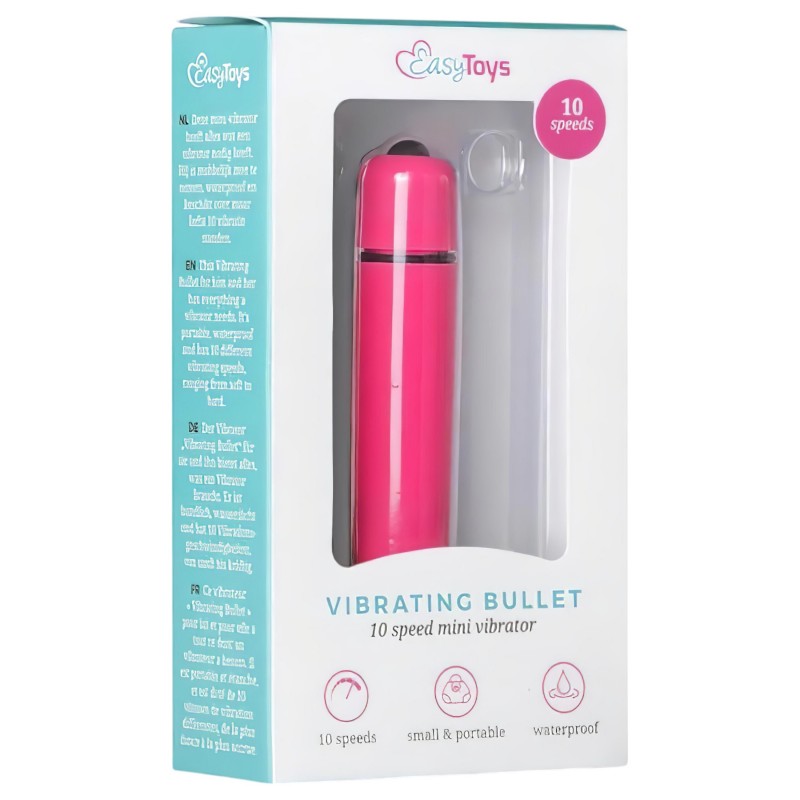 EasyToys Bullet - rúdvibrátor (pink) 168505 termék bemutató kép