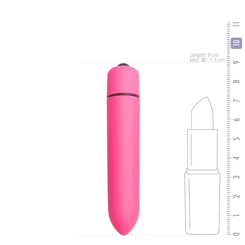 EasyToys Bullet - rúdvibrátor (pink) 168506 termék bemutató kép