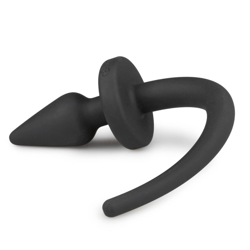 Easytoys Dog Tail - anál dildó (fekete) 73224 termék bemutató kép