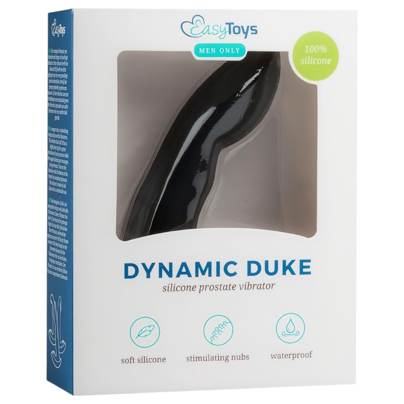 Easytoys Dynamic Duke - prosztatavibrátor (fekete) 151686 termék bemutató kép
