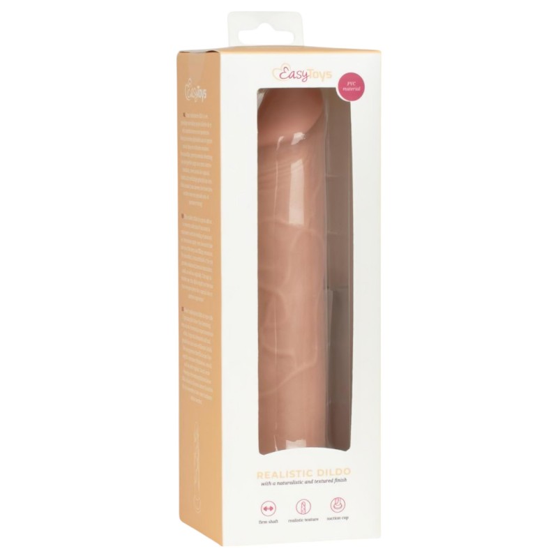 EasyToys - élethű dildó - 17,5 cm (testszínű) 142429 termék bemutató kép