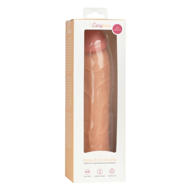 Easytoys - élethű dildó - 22,5 cm (natúr) 96730 termék bemutató kép