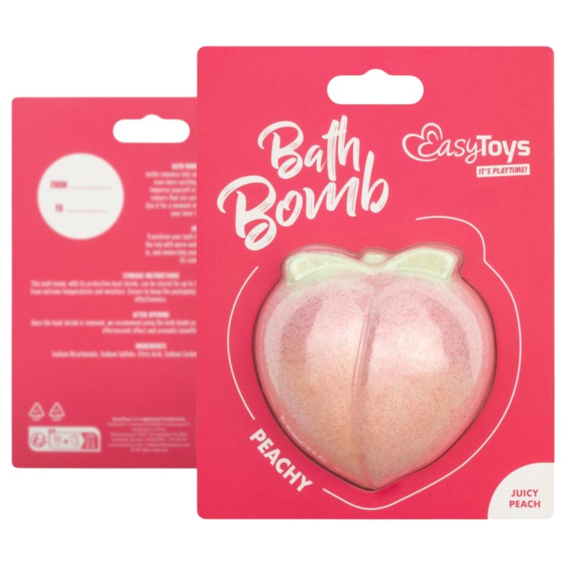 Easytoys - Fürdőbomba - barack 97242 termék bemutató kép