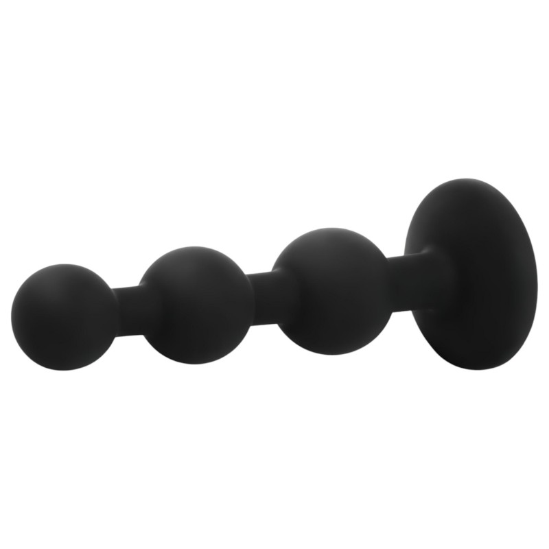 EasyToys - gyöngyös anál plug (fekete) 116207 termék bemutató kép