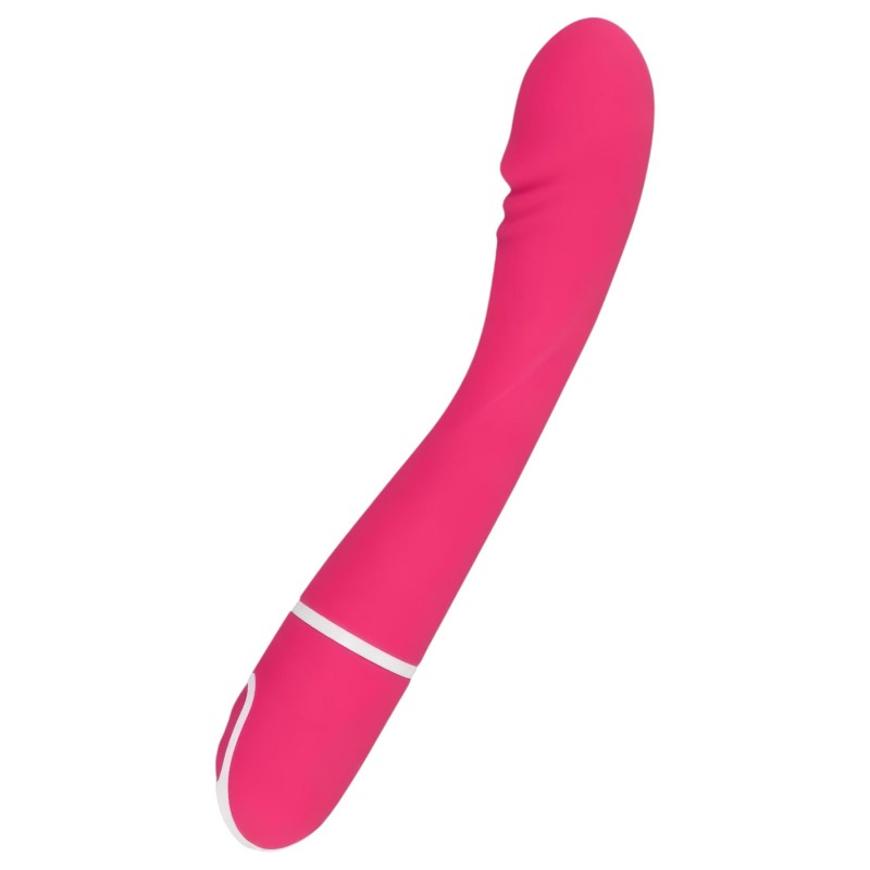 EasyToys - hajlított fejű G-pont vibrátor (pink) 156220 termék bemutató kép