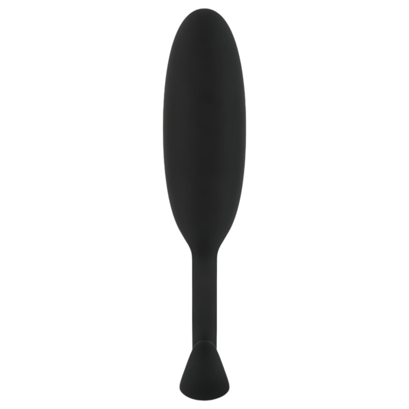 EasyToys Heavy Fulfiller - 54 g-os anál plug - kicsi (fekete) 137313 termék bemutató kép
